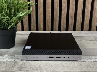 Komputer HP 400 G4 mini I5-8500T DDR4 16GB NVME 512GB W11 Pro Kl. A-