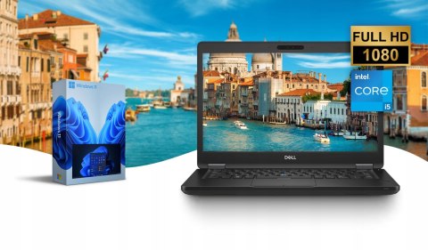 Laptop Dell Latitude 5400 i5-8365U 8GB 256SSD W11 FHD - Klasa A- - Gwarancja 24M