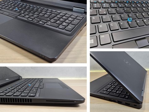 Laptop Dell Latitude E5570 i5-6200U 8GB 256SSD W11 Nowa Bateria - Klasa A- - Gwarancja 24M