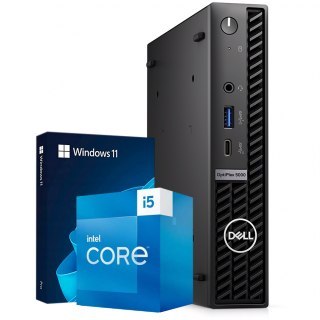 Komputer DELL OPTIPLEX 5000 Tiny i5-12500T DDR4 16GB NVMe 256GB WIFI - Klasa A - Gwarancja 24M