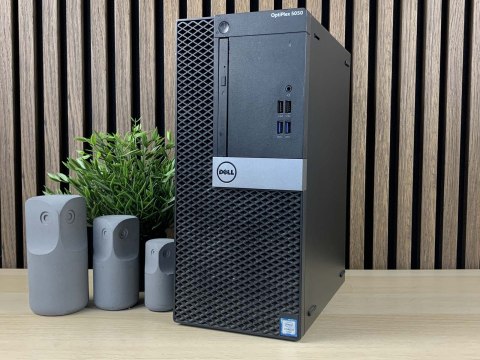 Komputer Dell Optiplex 5050 MT I7-7700 DDR4 16GB NVMe 256GB Win10P - Klasa A- - Gwarancja 24M