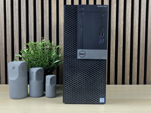 Komputer Dell Optiplex 5050 MT I7-7700 DDR4 16GB NVMe 256GB Win10P - Klasa A- - Gwarancja 24M