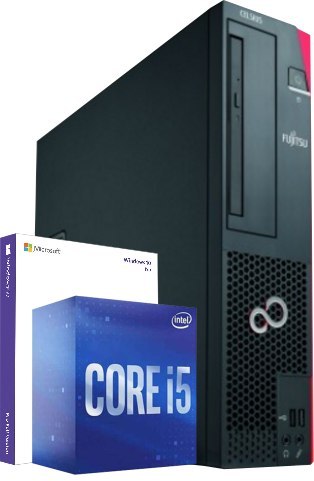 Komputer Fujitsu CELSIUS J550/2 SFF I5 6400 16GB DDR4 240GB SSD W10P - Klasa A- - Gwarancja 24M