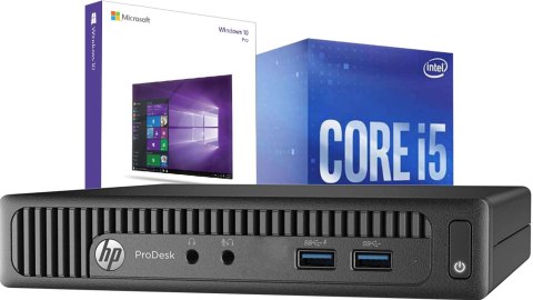 Komputer HP 400 G2 i5-6500T 8GB DDR4 256GB NVMe Win10P - Klasa A- - Gwarancja 24M