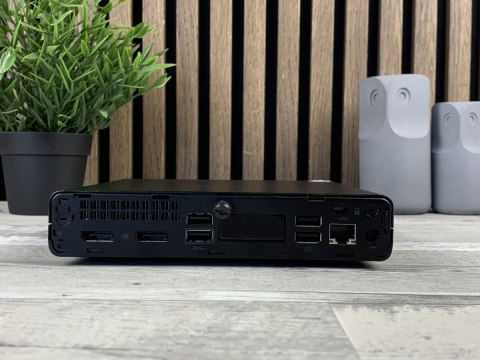 Komputer HP 400 G5 mini I5-8500T DDR4 8GB NVMe 256GB Win11P - Klasa A- - Gwarancja 24M