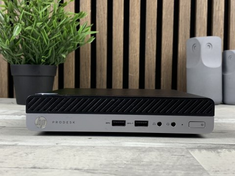 Komputer HP 400 G5 mini I5-9400T 16GB/512GB NVMe WIN11P - Klasa A- - Gwarancja 24M