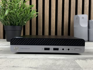 Komputer HP 400 G5 mini I5-9500T DDR4 8GB NVMe 256GB Win11P - Klasa A- - Gwarancja 24M