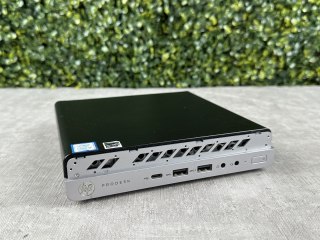 Komputer HP 600 G4 Mini i5-8500T 16/256GB NVMe W11P - WiFi Uszk. Front - Klasa A- - Gwarancja 24M