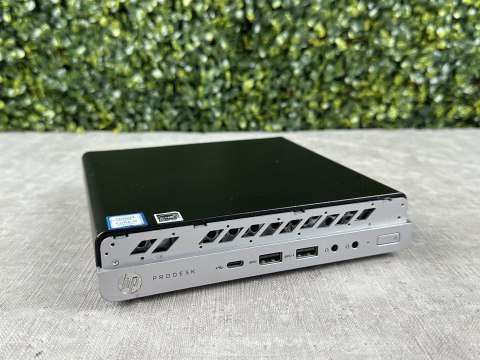 Komputer HP 600 G4 Mini i5-8500T 16/256GB NVMe W11P - WiFi Uszk. Front - Klasa A- - Gwarancja 24M