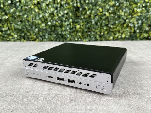 Komputer HP 600 G4 Mini i5-8500T 16/256GB NVMe W11P - WiFi Uszk. Front - Klasa A- - Gwarancja 24M