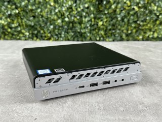 Komputer HP 600 G4 Mini i5-8500T 16/256GB NVMe W11P - WiFi Uszk. Front - Klasa A- - Gwarancja 24M