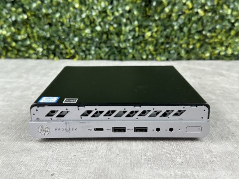 Komputer HP 600 G4 Mini i5-8500T 16/256GB NVMe W11P - WiFi Uszk. Front - Klasa A- - Gwarancja 24M