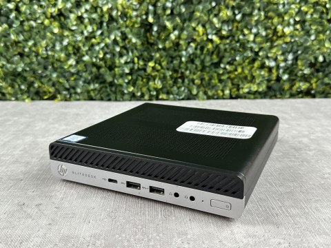 Komputer HP 800 G5 i5 9500 16/256GB NVMe Win11P - OPIS! - Klasa A- - Gwarancja 24M