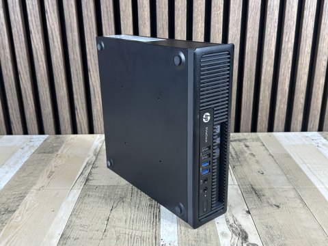 Komputer HP USDT 800 G1 i5-4590S 8GB/240GB SSD Win10P - Klasa A - Gwarancja 24M