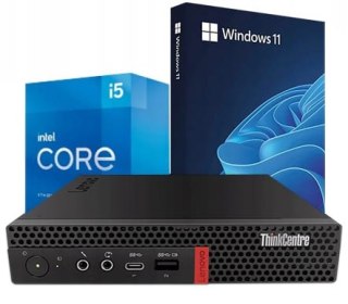 Komputer LENOVO M920Q TINY I5-9500T DDR4 16GB NVMe 256GB Win11H - Klasa A- - Gwarancja 24M