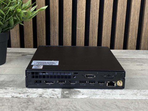 Komputer LENOVO THINKCENTRE M80Q TINY I5-10500T DDR4 16GB NVMe 256GB WIFI Win11 Pro - Klasa A - Gwarancja 24M
