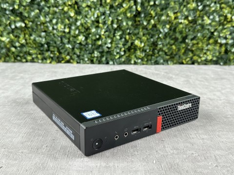 Komputer Lenovo M710Q Tiny i5 7400T 16GB DDR4 256GB NVMe Win10P - WiFi - Klasa A - Gwarancja 24M