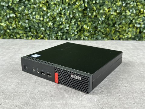 Komputer Lenovo M710Q Tiny i5 7400T 16GB DDR4 256GB NVMe Win10P - WiFi - Klasa A - Gwarancja 24M