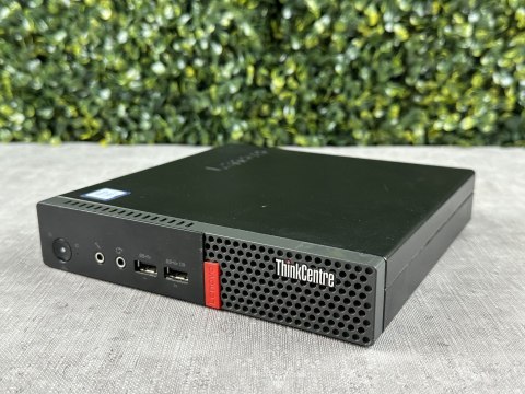 Komputer Lenovo M710Q Tiny i5 7500T 16/256GB NVMe Win10P - Uszk. DP! - Klasa A- - Gwarancja 24M