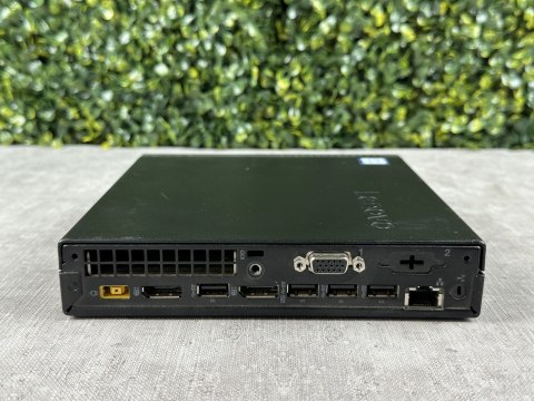 Komputer Lenovo M710Q Tiny i5 7500T 16/256GB NVMe Win10P - Uszk. DP! - Klasa A- - Gwarancja 24M