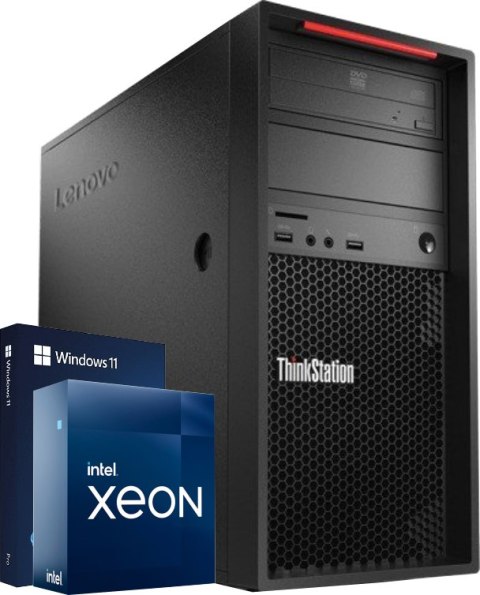 Komputer Lenovo P520C XEON W-2223 RTX A4000 32GB/512GB W11P - Klasa A- - Gwarancja 24M