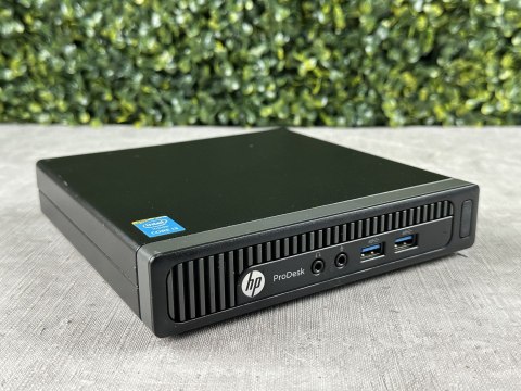 Komputer stacjonarny Serwer Home assistant HP Prodesk 400 G1 Mini i3-4160T 16/120GB SSD - Klasa A- - Gwarancja 24M