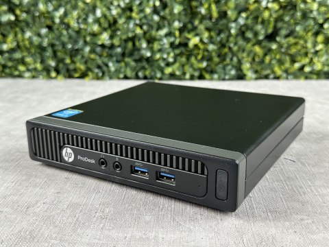 Komputer stacjonarny Serwer Home assistant HP Prodesk 400 G1 Mini i3-4160T 16/120GB SSD - Klasa A- - Gwarancja 24M