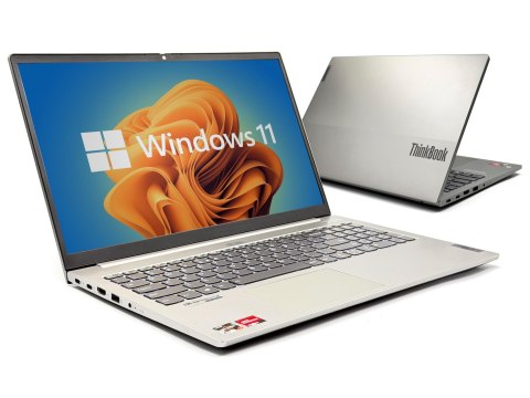 Laptop Lenovo ThinkBook 15 G3 ACL Ryzen 7 5700U 16GB 512SSD NVMe W11 FHD - Klasa A - Gwarancja 24M