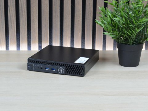 Mini Komputer Dell 3070 MFF i3-9100T 16/256GB NVMe Win11H - Klasa A - Gwarancja 24M