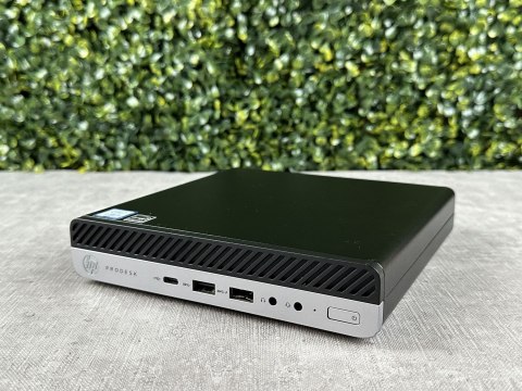 Mini komputer HP 600 G3 i5-7500T 16/256GB NVMe Win10P WiFi Uszk. USB! - Klasa A - Gwarancja 24M