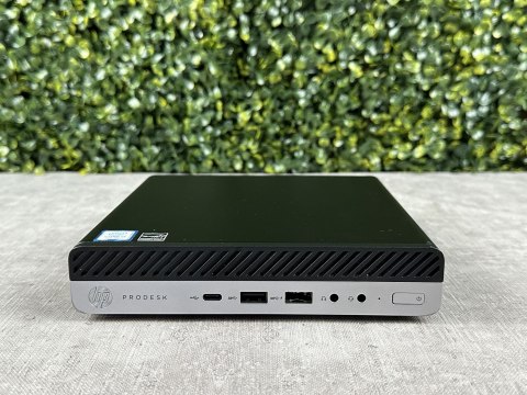 Mini komputer HP 600 G3 i5-7500T 16/256GB NVMe Win10P WiFi Uszk. USB! - Klasa A - Gwarancja 24M