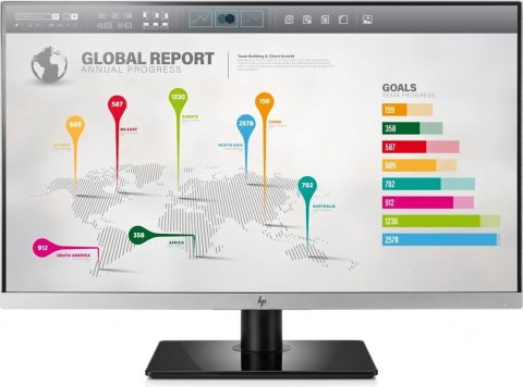 Monitor HP E273Q 2560x1440 IPS 27" 60Hz + Uchwyt!! - Klasa A- - Gwarancja 24M