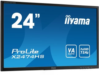 Monitor IIYAMA X2474HS 24" VA 1920x1080 60Hz - Bez podstawki! - Klasa A- - Gwarancja 24M