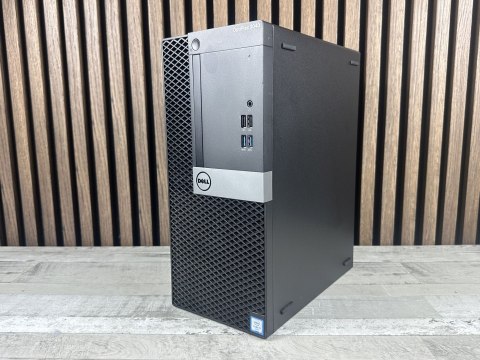 Komputer Dell 3040 MT i5 6500 8GB DDR3 240GB SSD Win10P - DVD - Klasa A- - Gwarancja 24M