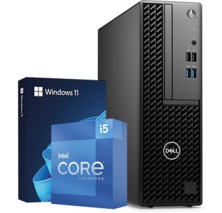 Komputer Dell 3080 SFF i5 10500 16GB DDR4 1TB NVMe Win11P, DVD! - Klasa A - Gwarancja 24M