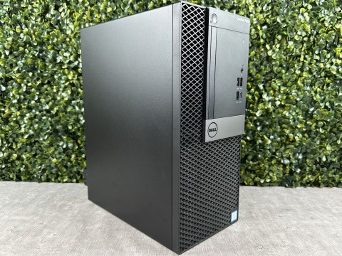 Komputer Dell 7050 MT i7 6700 16GB DDR4 Win10P 256GB NVMe Uszk. USB! - Klasa A - Gwarancja 24M