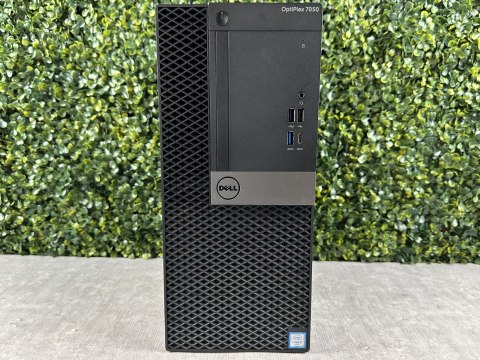 Komputer Dell 7050 MT i7 6700 16GB DDR4 Win10P 256GB NVMe Uszk. USB! - Klasa A - Gwarancja 24M