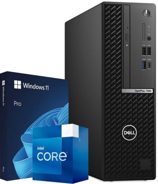 Komputer Dell 7080 SFF i5-10500 16GB DDR4 512GB NVMe Win11P - Klasa A- - Gwarancja 24M