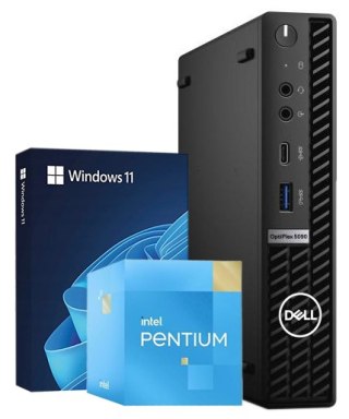 Komputer Dell OPTIPLEX 5090 Tiny G6405T M.2 NVMe 256GB DDR4 16GB W11P - Klasa A- - Gwarancja 24M