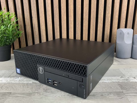Komputer Dell OptiPlex 3050 SFF i5-7500 16GB DDR4 256GB NVMe DVD Win10 - Klasa A - Gwarancja 24M
