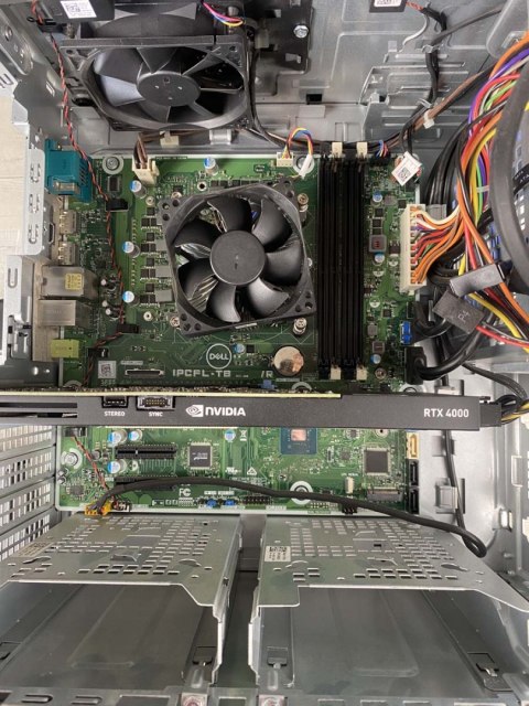 Komputer Dell Precision 3630 Tower I7-9700 DDR4 32GB NVMe 512GB RTX 4000 Win11 Pro Kl. -A - Klasa A- - Gwarancja 24M