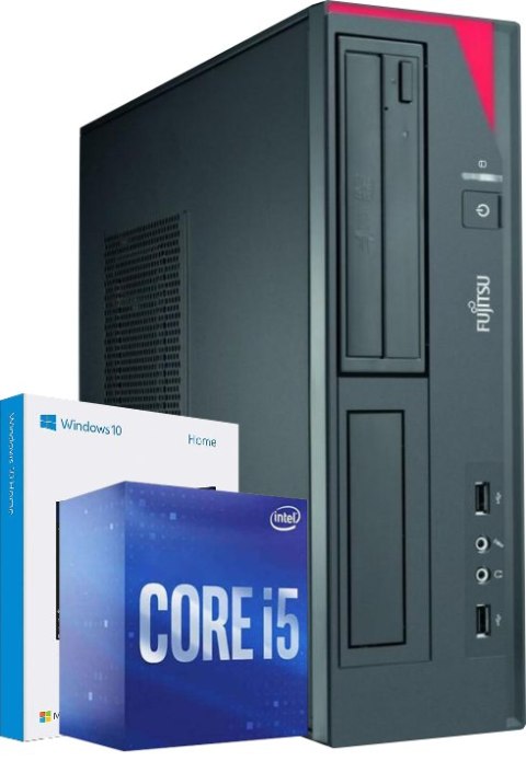 Komputer Fujitsu ESPRIMO E420 I5 4460 16GB DDR3 240GB SSD W10P - Klasa A- - Gwarancja 24M