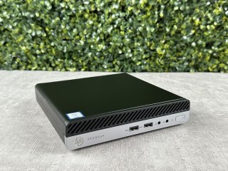 Komputer HP 400 G5 mini I3-9100T DDR4 16GB NVMe 256GB Win11P - Klasa A- - Gwarancja 24M