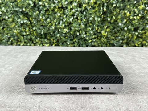 Komputer HP 400 G5 mini I3-9100T DDR4 16GB NVMe 256GB Win11P - Klasa A- - Gwarancja 24M