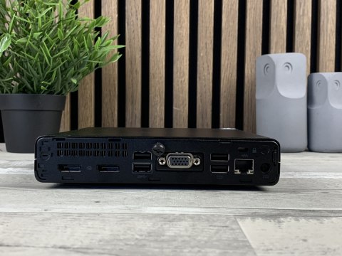 Komputer HP 400 G5 mini I5-9500T DDR4 16GB NVMe 256GB Win11P - Klasa A - Gwarancja 24M