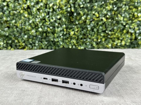 Komputer HP 600 G4 Mini i5-8500T 16/256GB NVMe W11P - WiFi Czyt. Opis! - Klasa A- - Gwarancja 24M