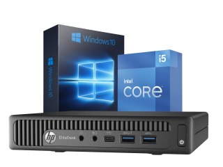Komputer HP 800 G2 Mini i5-6400T 16GB DDR4 240GB SSD Win10P - Klasa A - Gwarancja 24M