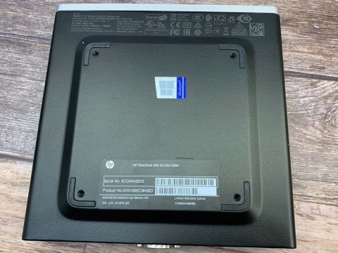 Komputer HP 800 G3 mini I7-6700 16GB DDR4 256GB NVMe Win10H - Klasa A- - Gwarancja 24M