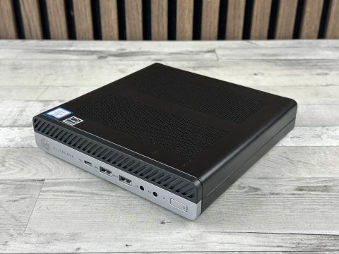 Komputer HP 800 G4 Mini I5-8400 DDR4 16GB NVMe 256GB Win11P - Klasa A - Gwarancja 24M
