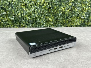 Komputer HP 800 G5 Mini i5 9500 16/256GB NVMe Win11P - WiFi Uszk. Front - Klasa A- - Gwarancja 24M